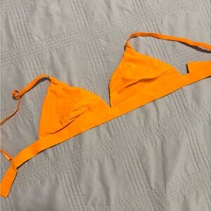 Aritzia Orange Bra